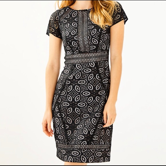 Lilly Pulitzer lace dress NEW! - Picture 1 of 5